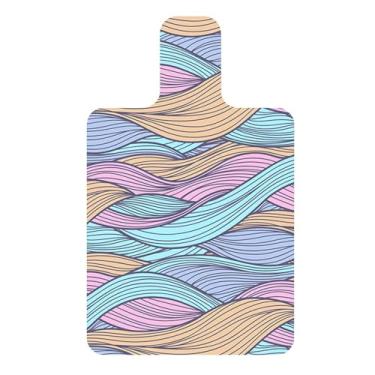 Imagem de Pegciuho Pilates Reformador Esteira Pilates Reformador Capa Almofada Absorvente de Suor Pilates Reformador Almofada para Ginásio Fitness, Colorido