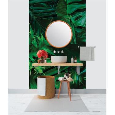 Imagem de Papel de Parede 3D Painel 1,5M Folhas Costela de Adão Vinil Jadim Real