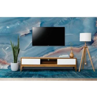 Imagem de Papel de Parede Painel 3D Mármore Azul Escuro 3,5M viníl Revestimento 