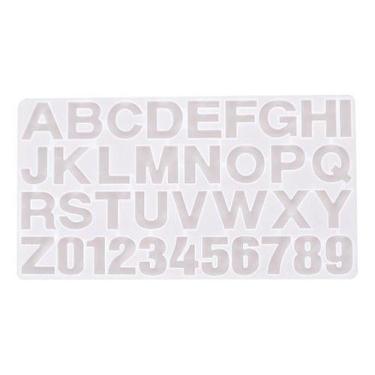 Imagem de Molde De Silicone Alfabeto Para Produtos De Resina - oem