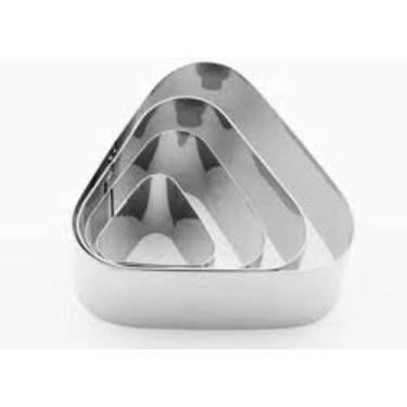 Imagem de Cortador esfiha 4 pçs - MUNDO DOS CORTADORES