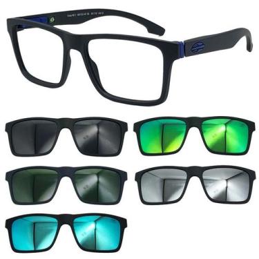 Imagem de Oculos Mormaii 6153 Swap NG2 A41 Preto com 5 Clipons Escolha, Cinza, G
