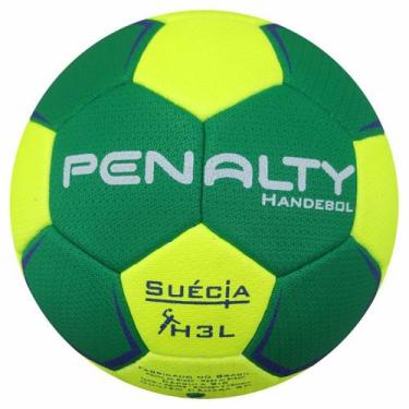 Imagem de Bola Handball Penalty Suécia H3L Utra Grip Handebol Com NF, Verde