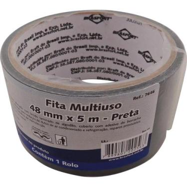 Imagem de Fita Silver Tape Prata Multiuso 48mm X 5m Brasfort
