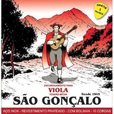 Imagem de Encordoamento Viola Caipira São Gonçalo - Sao Goncalo