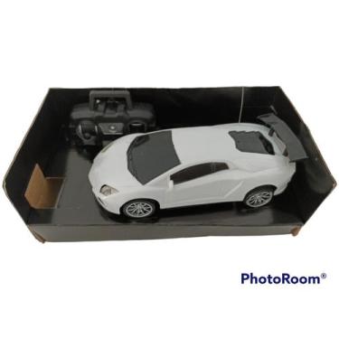 Imagem de Brinquedo Carrinho  Esportivo Controle Remoto Total (Branco) - DM TOYS