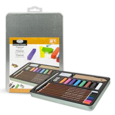 Imagem de Royal & Langnickel Conjunto de arte de lápis pastel com estanho