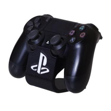 Imagem de Suporte para controle de Video Game e Pc Gamer - kame, Preto