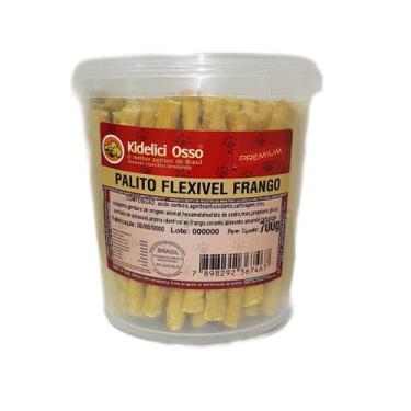 Imagem de Palito Flexivel - Kidelici Osso - Sabor Frango - 700g (Pote)