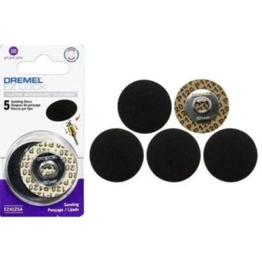 Imagem de Kit Disco De Lixa G120 5 Peças Ez412sa Dremel 2615E412AC