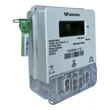 Imagem de Medidor de Energia Elétrica 110v 220v Monofásico Bivolt - Wasion