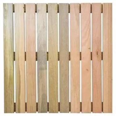 Imagem de Deck Modular Madeira -  50 X 50 Cm - Móveis Shopping