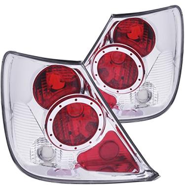 Imagem de Anzo USA 221049 Honda Civic Conjunto de lanterna traseira cromada - (vendido em pares)
