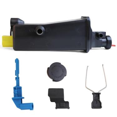 Imagem de MITZONE Reservatório de tanque de transbordamento de expansão de refrigerante do radiador compatível com BMW 320i 323Ci 323i 325Ci 325Ci 325i 325xi 328Ci 328i 330Ci 330i 330xi X3 X5 2.2L 3.0L Repalce