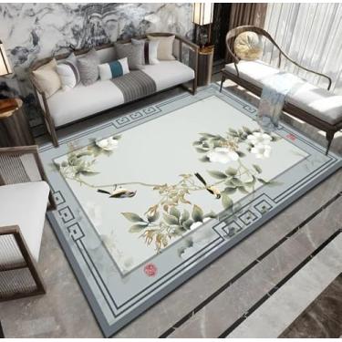 Imagem de Arte Sala de estar Tapete Casa Quarto Cabeceira Moda Macio Tapete Antigo Mesa de Centro Tapete de Pelúcia, SY280, QD, 80x120cm