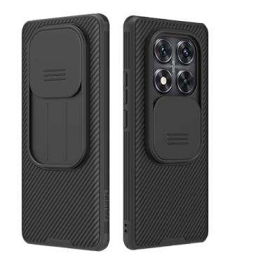 Imagem de Capa para Xiaomi redmi Note 14 Pro 5G, capa protetora fina Nillkkin com protetor de câmera rígida PC TPU fina anti-arranhões para Redmi Note 14 Pro/Poco X7 5G (Redmi Note14 Pro Preto)