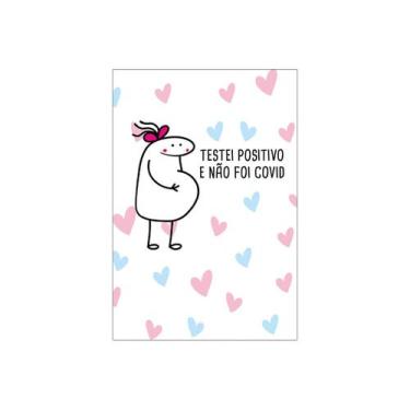 Imagem de Painel De Festa Vertical 1,50 x 2,20 - Flork Revelação Testei Positivo