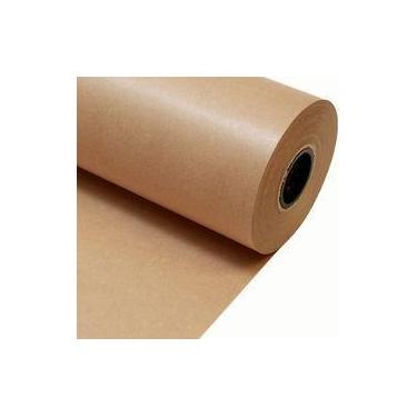 Imagem de Papel Kraft 60cm de largura x 100 Metros de Comprimento C/ Gramatura 8