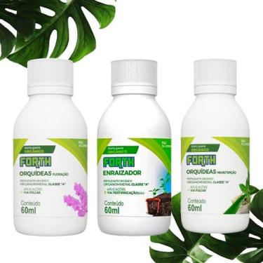 Imagem de Kit Forth Orquídeas: Nutrição Completa para Manutenção, Floração Inten