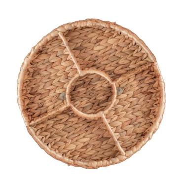 Imagem de Petisqueira Aperitivo Fibra Natural Redonda 30Cm Rafimex