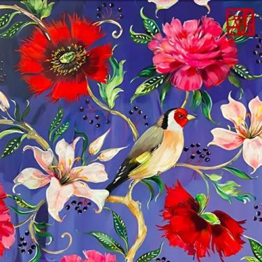 Imagem de 20 Guardanapos para Decoupage Ambiente Flor Valerie - AMBIENTE GUARDAN