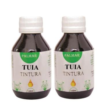 Imagem de Tintura de Tuia (Thuya) 100ml Palmar Kit 2 unidades