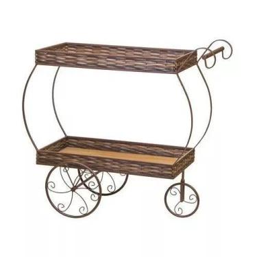 Imagem de Mesa De Apoio Gourmet - Carrinho De Chá - Modelo Clássico - Shangai