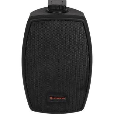 Imagem de HAYONIK, Caixa Ac. Passiva p/Ambientes Ext/Int, IP56, 100W, 2 Vias, Woofer 5,25", Tweeter 0,52" Mylar Dome, Tela/Suporte Alumínio, Gab Polipropileno, 90dB, Resp Freq 75-20KHz, 50W RMS - HSP560O Preta