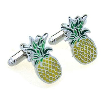 Imagem de Abotoaduras de cozinha de abacaxi Hawaii Fruit Cook Chef