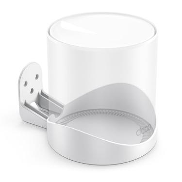 Imagem de Shang Chiang suporte de montagem em parede para tp-link deco x55/ax3000/x20/x50/x60/x4300 pro/x5000/x5400 pro/w3600/w4500/w6000 (1 pacote)