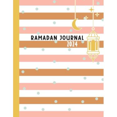 Imagem de Ramadan Journal 2024: Muslim Woman's Planner, 30 Days of Prayer, Fasting, Gratitude, Quran Recitation and Reflection,Dua And Dhiker Tracker