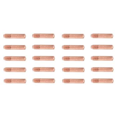 Imagem de 20 Bicos Condutores de Cobre Acessórios Pequenos para Pontas de Contato de Soldagem Mig 0.9mm