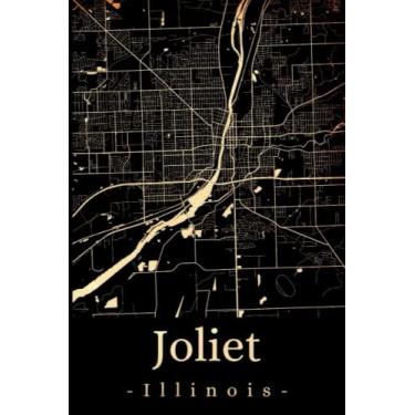 Imagem de Joliet Illinois: Your city, your region, your home! | Composition Notebook 6x9 plaid 120 pages