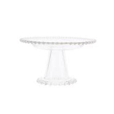 Imagem de Prato P/Bolo Vidro 20CM C/PE Decoração