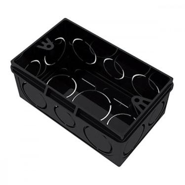 Imagem de Caixinha Luz Prt Pvc Tigre 4X2 - Kit C/24 Unidades