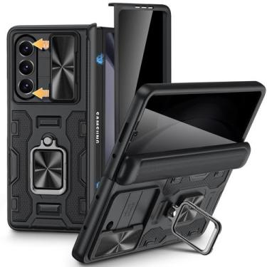 Imagem de Capa de Privacidade VEGO para Samsung Galaxy Z Fold 5 - Tela Preta
