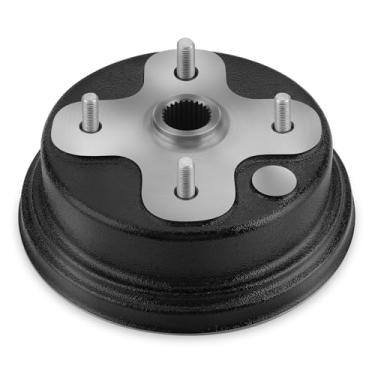 Imagem de M MATI Cubo de tambor de freio dianteiro/traseiro para Yamaha Timberwolf 250 2x4/4x4 YFB250 YFB250FW 1994-2000 3HN-25111-10-00