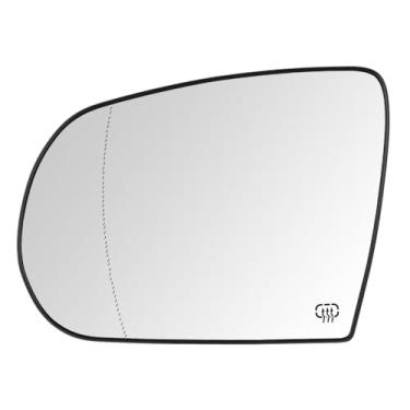 Imagem de Senzeal Substituição do vidro do espelho aquecido do lado do motorista para Jeep Cherokee 2014-2019 Jeep Compass 2017-2021 substituição do espelho retrovisor lateral 68228913AA (esquerda)
