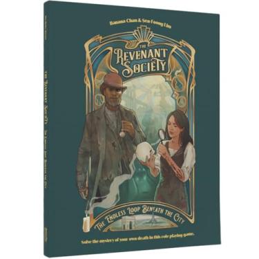 Imagem de The Revenant Society: Core Book - 3-5 Player RPG Tabletop PbtA Game - 120-240 Minutes of Gameplay - DND Style Game Master Guidebook - Ages 14+ - English Version - by Van Ryder Games