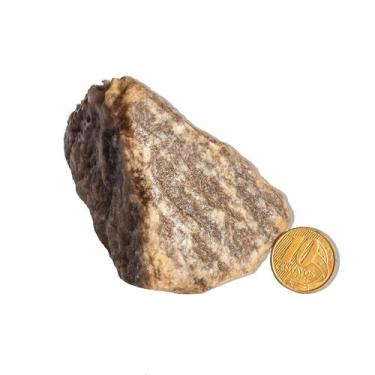 Imagem de 01 Gesso Pedra Bruto Natural 150 a 200g 6 a 9cm Tipo B - CristaisdeCur