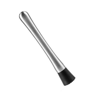 Imagem de Macerador Côncavo em Inox com Ponta Estriada 20cm - Dynasty, Prata