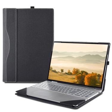 Imagem de Capa para laptop apenas para laptop Microsoft Surface 7 15 polegadas 2024 (modelo 2037) bolsa protetora removível para computador com orifício de dissipação de calor (cinza escuro, 15)