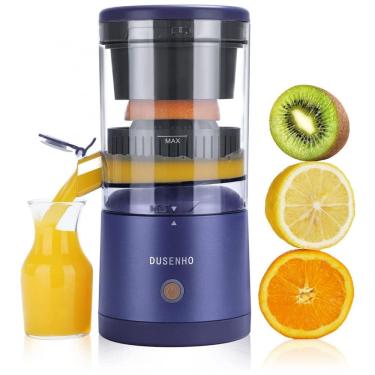 Imagem de Centrifuga de Frutas Portátil Recarregável via USB, 110V, DUSENHO, Azul