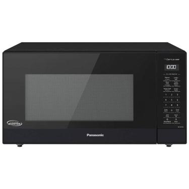 Imagem de Micro Ondas de Bancada em Aço Inoxidável 45L com Inversor Ciclônico, 110V 1250W, Panasonic SN75LB, Preto