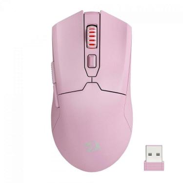 Imagem de Mouse Gamer Redragon FYZU Pro, Wireless, Bluetooth, 26000 DPI, 6 Botões Programáveis, Rosa - Rosa-Unissex