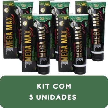 Imagem de Pomada Massageadora Alquimia MegaMax Bisnaga 150g Kit Promocional 5 Un