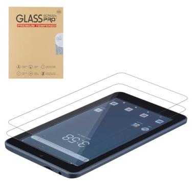 Imagem de FIEWESEY Pacote com 2 protetores de tela de vidro temperado para tablet Walmart Onn 7 2024 de 7 polegadas, película de tela transparente HD, antiarranhões, alta sensibilidade para tablet Walmart Onn 7