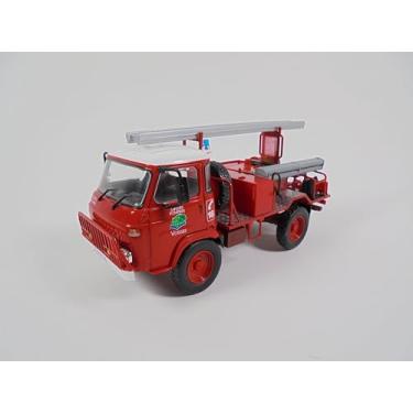 Imagem de OPO 10 - 1/43 Fire Truck Compatible with SAVIEM TP3 CCFL SP Vosges - Hachette CPL02 Light Firefighter Vehicle