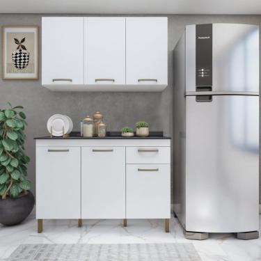 Imagem de Cozinha Completa 2 Peças 6 Portas 1 Gaveta Suprema Yescasa