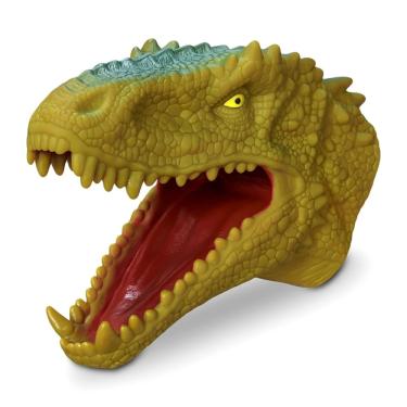 Imagem de Fantoche Dinossauro T-rex Verde - Adijomar